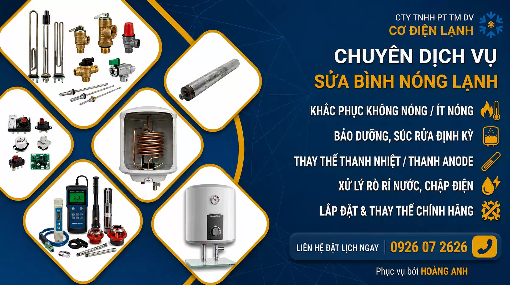 Sửa bình nóng lạnh