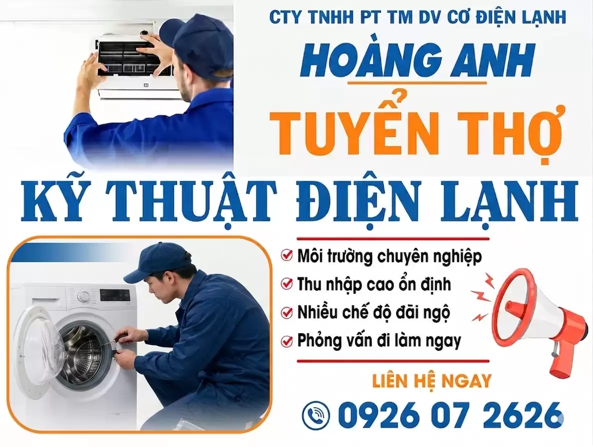 Công Ty Cơ Điện Lạnh Hoàng Anh