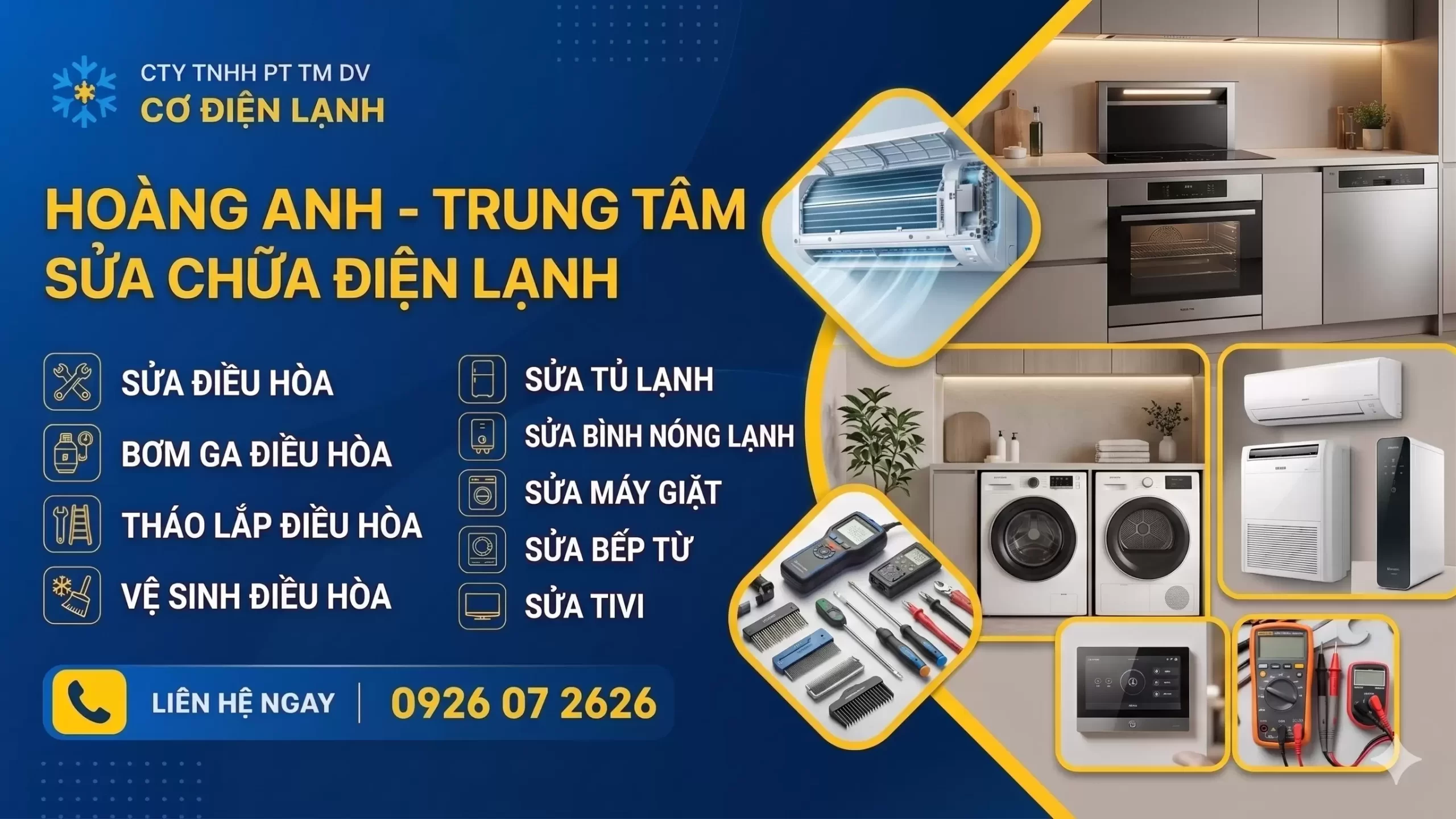 Công Ty Cơ Điện Lạnh Hoàng Anh