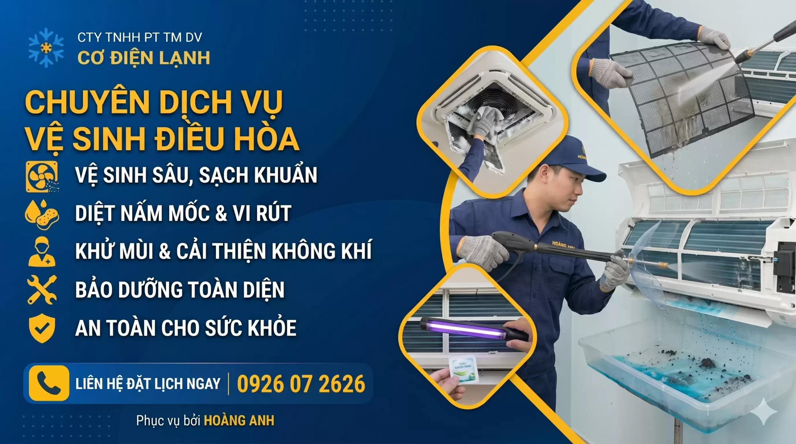 VỆ SINH ĐIỀU HÒA